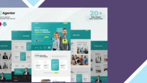 Agentor - Creative Agency Elementor Pro Template Kit