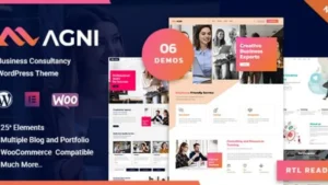 Agni - Business Consulting WordPress Theme