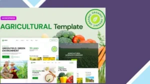 Agria - Agriculture Company Elementor Pro Template Kit