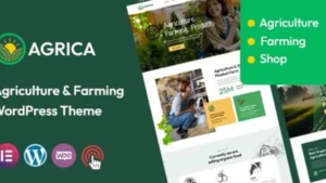 Agrica - Agriculture WordPress Theme