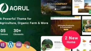 Agrul - Agriculture WordPress Theme