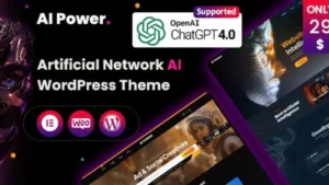 AI Power - Artificial Neural Network AI Theme