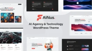 Ainus - AI Agency and Technology WordPress Theme
