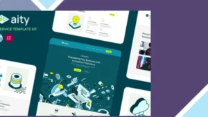 Aity - IT and Software Service Elementor Template Kit