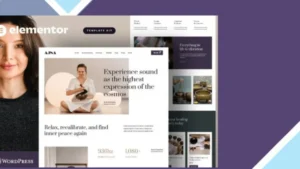 Ajna - Sound Healing and Music Therapy Elementor Pro Template Kit