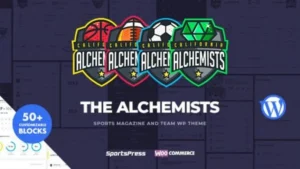 Alchemists - Sports, eSports and Gaming Club and News WordPress Theme