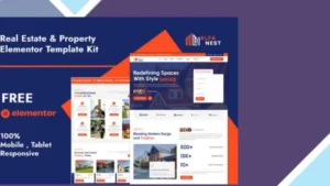 Alfanest - Real Estate and Property Elementor Template Kit