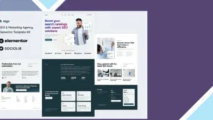 Algo - SEO and Marketing Agency Elementor Template Kit
