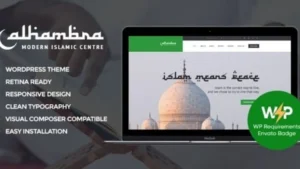Alhambra - Islamic Centre WordPress Themes + RTL Version