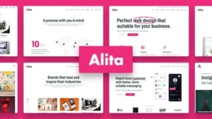 Alita - Web Studio WordPress Theme
