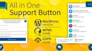 All in One Support + Callback Request Plugin