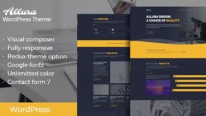 Allura - Portfolio WordPress Theme