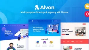 Alvon - Multipurpose Startup and Agency Theme
