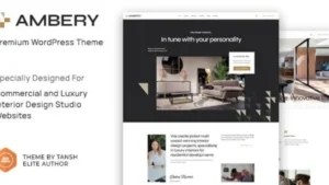 Ambery - Interior Design WordPress Theme