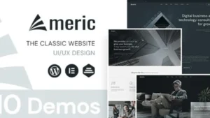Americ - Corporate Business WordPress Theme