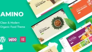 Amino - Organic and Food WordPress Theme