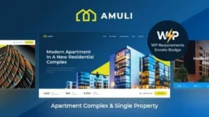 Amuli - Property and Real Estate Marketplace WordPress Theme