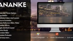 Ananke - One Page Parallax WordPress Theme