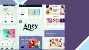 Aney - Vibrant Elementor Template Kit