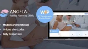 Angela - Family Planning and Pregnancy Clinic WordPress Theme