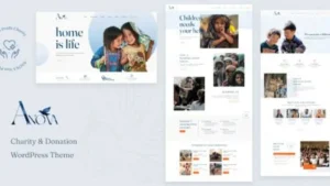 Anova - Charity and Donation WordPress Theme