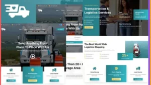 Antar - Transportation & Logistics Elementor Template Kit