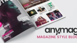 Anymag - Magazine Style WordPress Blog