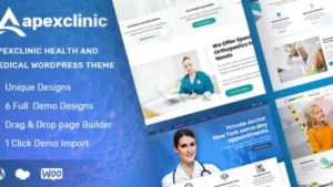 ApexClinic HealthCare - Health and Medical Theme
