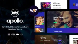 Apollo - Night Club, DJ Concert and Music Event Theme