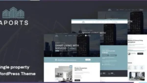 Aports - Single Property WordPress Theme