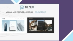 Arc Prime - Architecture Elementor Template Kit