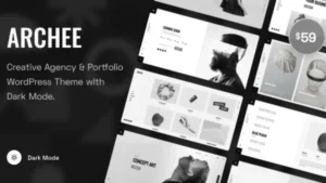 Archee - Creative Agency and Portfolio WordPress Theme