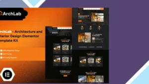 ArchLab - Architecture and Interior Design Elementor Pro Template Kit