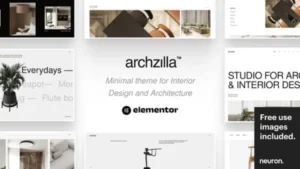 Archzilla - Minimal WordPress Theme