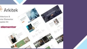 Arkitek - Architecture and Interior Elementor Template Kit