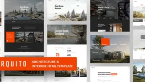 Arquito - 3D Architecture and Interior WordPress Theme