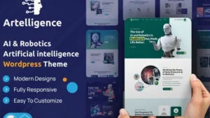 Artelligence - AI and Robotics WordPress Theme