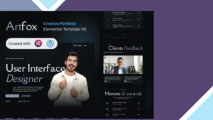 Artfox - Creative Portfolio Elementor Pro Template Kit