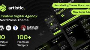 Artistic - Digital Marketing Agency WordPress Theme