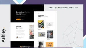 Ashley - Creative Portfolio Template