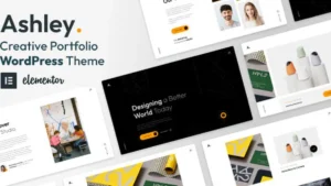 Ashley - Creative Portfolio WordPress Theme