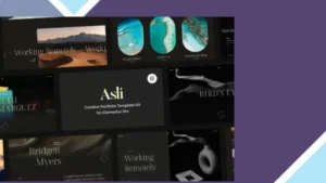 Asli - Creative Portfolio Elementor Pro Template Kit