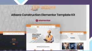 Atbara - Construction Elementor Template Kit