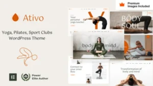 Ativo - Pilates Yoga WordPress Theme