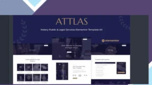 Attlas - Notary Public and Legal Services Elementor Template Kit