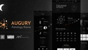 Augury - Horoscope, Astrology WordPress Theme