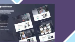 Auhar - Corporate HR Solutions Elementor Template Kit