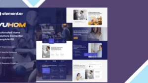 Auhom - Smart Home Automation Elementor Template Kit