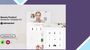 Auren - Beauty Product Elementor Template Kit