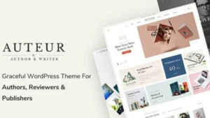Auteur - WordPress Theme for Authors and Publishers